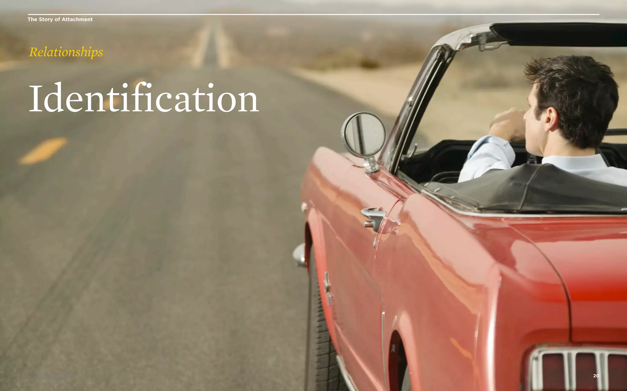 The Story of Attachment

Relationships

Identification

@lvincent

20

 