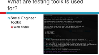Linux/Unix Night - (PEN) Testing Toolkits (English)