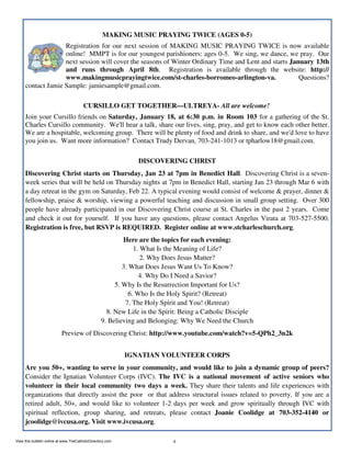 View this bulletin online at www.TheCatholicDirectory.com

 