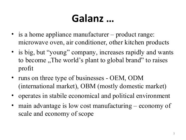 Galanz revenue picture