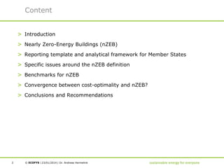 Towards Nearly Zero Energy Buildings | PDF