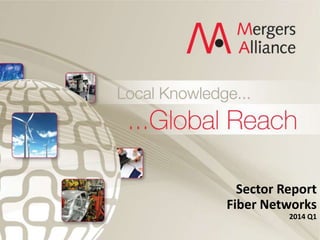 Sector Report
Fiber Networks
2014 Q1
 