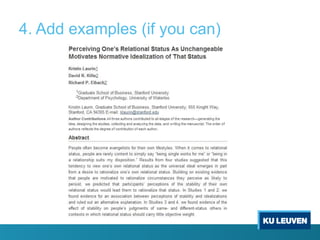 4. Add examples (if you can)

 