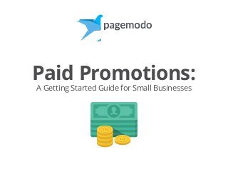 Paid Promotions:
A Getting Started Guide for Small Businesses

 