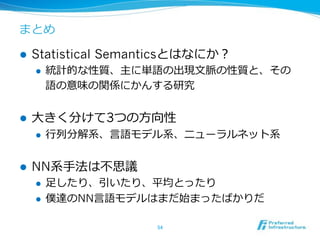 ! 

Statistical Semantics
! 

3

! 
! 

! 

NN
! 
! 

NN

 