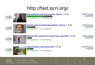 Characterizing the Life Cycle of Online News Stories Using Social Media ...