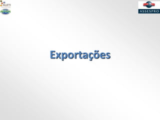 Exportações
 
