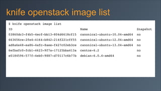 SCALE12X: Chef for OpenStack | PPT