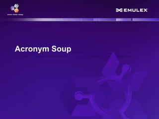 Acronym Soup

 
