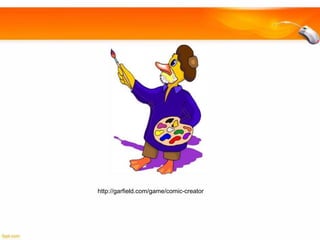 http://garfield.com/game/comic-creator

 