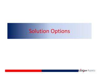 Solution Options
 