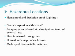 Lighting Safety Considerations | PPTX