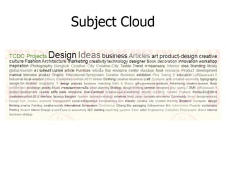 Subject Cloud
 
