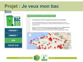 Projet : Je veux mon bac
bio

cniid.org

 
