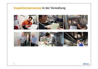 6
Inspektionsprozesse in der Verwaltung
 