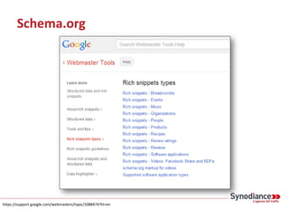 Schema.org
https://support.google.com/webmasters/topic/1088474?hl=en
 