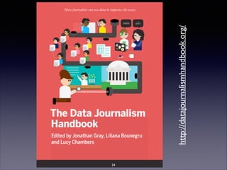 http://datajournalismhandbook.org/
34
 