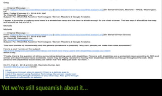 Yet we’re still squeamish about it…
 