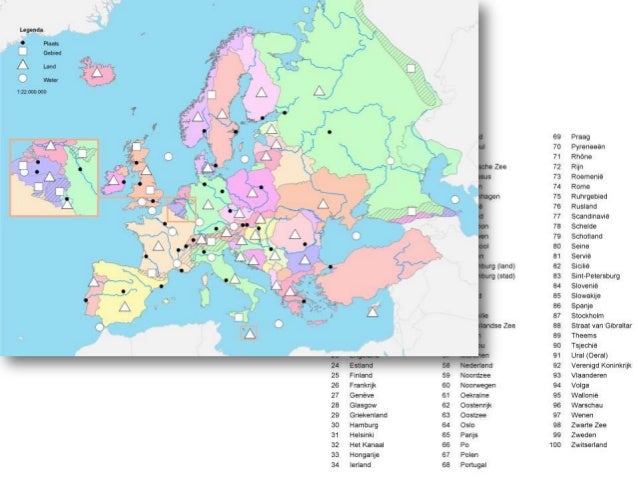 topografie in de klas - vakdidactiek aardrijkskunde - educatieve mino…