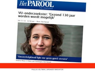 PAULUS VELTMAN | SPEAKER INNOVATOR
 