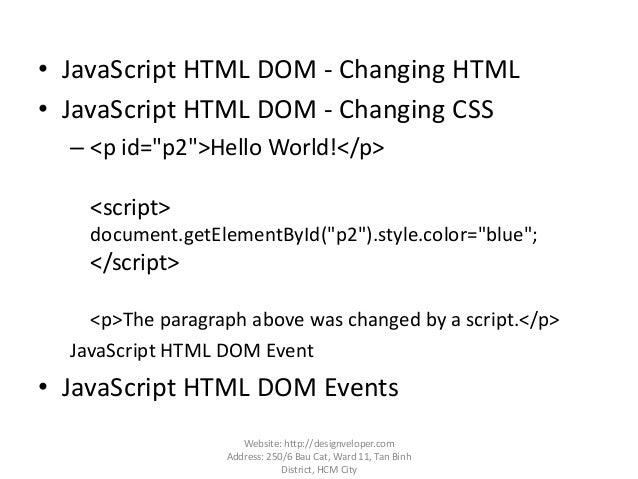 JavaScript Introduction