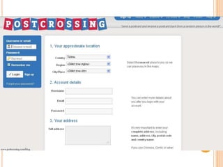 20140328-資訊教學分享 & Postcrossing -- 明信片旅行(1)