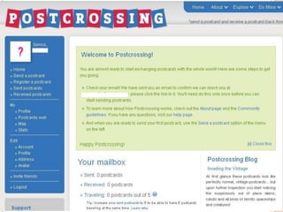 20140328-資訊教學分享 & Postcrossing -- 明信片旅行(1)