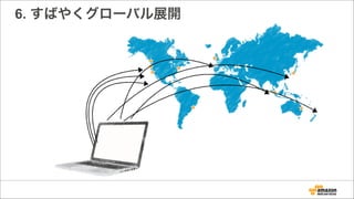 6. すばやくグローバル展開
 