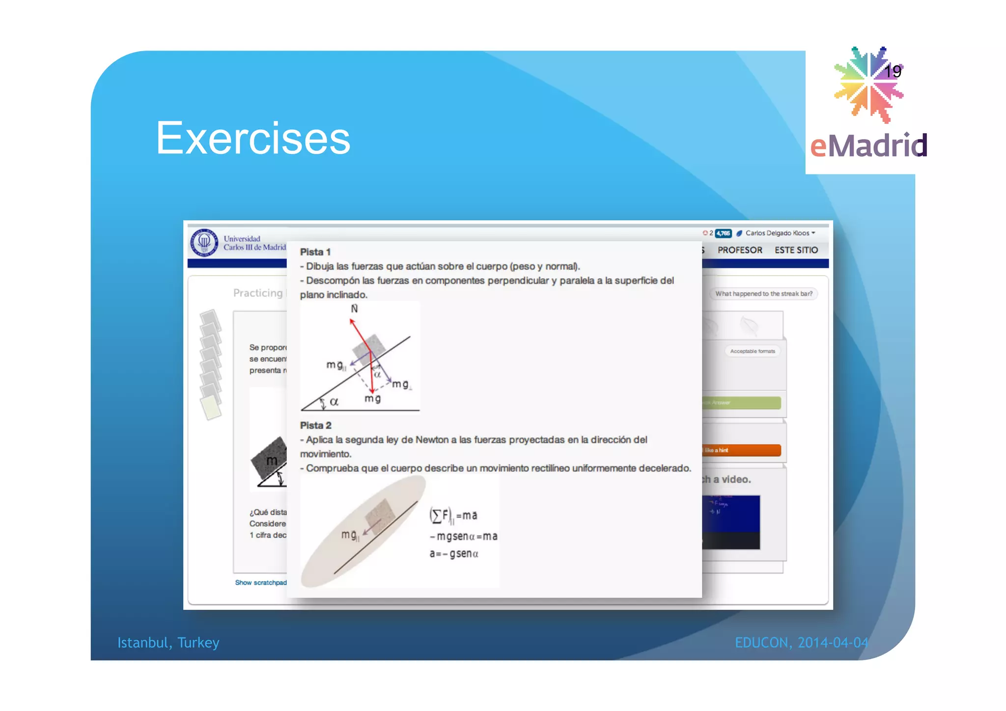 Exercises
19
Istanbul, Turkey EDUCON, 2014-04-04
 