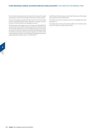 UHVWDWHG 5HVWDWHPHQWV

SXEOLVKHG
1) KDQJH
RQVROLGDWHG (%,7'$ 469.4 384.5  384.5
31( 6$6 FODVVLƶHG DV QRQFXUUHQW  0.0 (2.3) 2.3
(%2 IURP RWKHU DFWLYLWLHVb
 