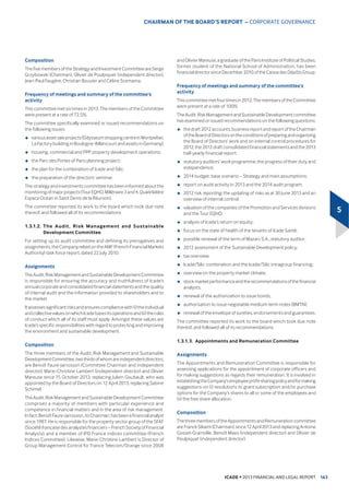 %XVLQHVVHV
2IILFHV
LQb)UDQFH
%XVLQHVV
3DUNV +HDOWKFDUH 6KRSV :DUHKRXVHV
2IILFHV LQ
*HUPDQ 7RWDO
6KDUH RI
WRWDO
2014 22.2 42.6 0.0  3.0 0.0 67.8 
2015 56.5 46.2  0.1 0.8 0.2 103.9 
2016 11.7 57.5 0.2  0.3 0.5 70.2 
2017 7.5 32.9   0.2 0.2 40.9 
2018 16.7 9.9  b b b 26.6 
2019 9.7 11.0 2.9 0.3 b 3.5 27.3 
2020 4.1 2.6 15.4  b b 22.1 
2021 30.1 13.8 3.9 8.9 b b 56.7 
2022 0.0 6.0 4.9 0.6 0.2 b 11.8 
2022 18.4 4.7 46.0  b 6.5 75.6 
727$/        
$PRQJ WKH PDLQ OHDVHV H[SLULQJ LQ  D GLVWLQFWLRQ VKRXOG EH GUDZQ
EHWZHHQ
‹ OHDVHVVXEMHFWWRDVLPSOHH[LWRSWLRQLQ7KHVHUHSUHVHQW RI
WKH ſbPLOOLRQ H[SLULQJ LQ  %DVHG RQ WKH WXUQRYHU RI WHQDQWV
UHFRUGHGLQSUHYLRXVILQDQFLDOHDUVRQO WR RISRWHQWLDOH[LW
RSWLRQV DUH DFWXDOO H[HUFLVHG 7KHUH LV WKHUHIRUH D VWURQJ SRVVLELOLW
that a significant share of tenants with an exit option in 2014 will
decide not to exercise this right and opt to extend their lease for a
IXUWKHU WKUHHHDU SHULRG
‹ OHDVHV ZLWK DQ HIIHFWLYH HQG GDWH LQ  7KHVH UHSUHVHQW   $OO
relevant tenants are already in the process of renewing.
7KH IROORZLQJ SRLQWV VKRXOG ILQDOO EH KLJKOLJKWHG
‹ WKH OHDVH VLJQHG ZLWK OXE 0«GLWHUUDQ«H UHSUHVHQWLQJ  RI UHQWV
H[SLULQJ LQ  ZDV UHQHZHG ZLWK DQ H[WHQVLRQ LQ 
‹ WKH /H 7KLEHW EXLOGLQJ LQ (YU  RI UHQW WR EH UHQHZHG LQ  