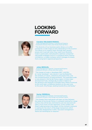 EXPERTISE AND
EFFICIENCYWorking tirelessly to establish and defend
a leadership position.
45
 