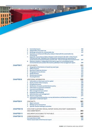 PART 2
FINANCIAL AND LEGAL REPORT
CREATING
A HUMAN
CITYANNUAL REPORT
REFERENCE DOCUMENT 2013
 