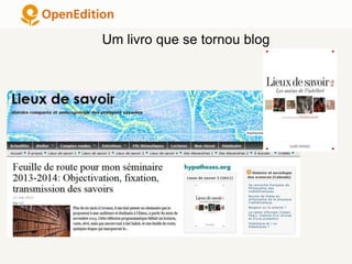 Um livro que se tornou blog
 