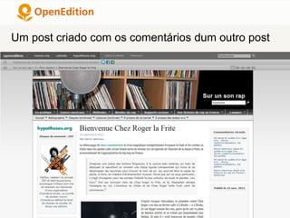 Um post criado com os comentários dum outro post
 