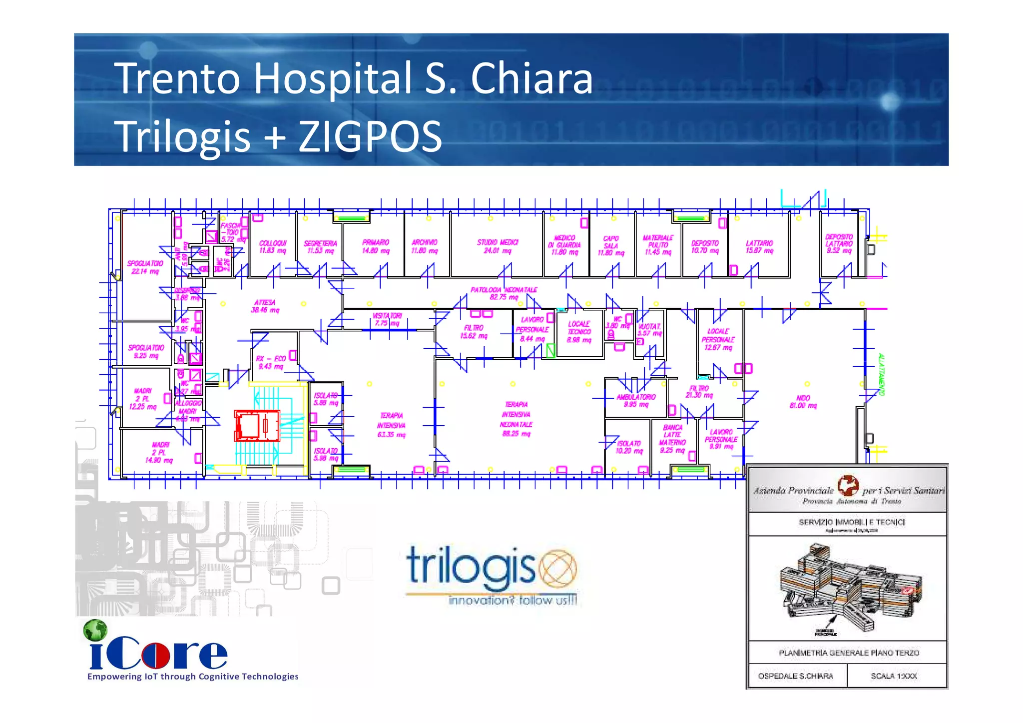 Trento Hospital S. Chiara
Trilogis + ZIGPOS
 