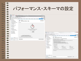 パフォーマンス・スキーマの設定
 