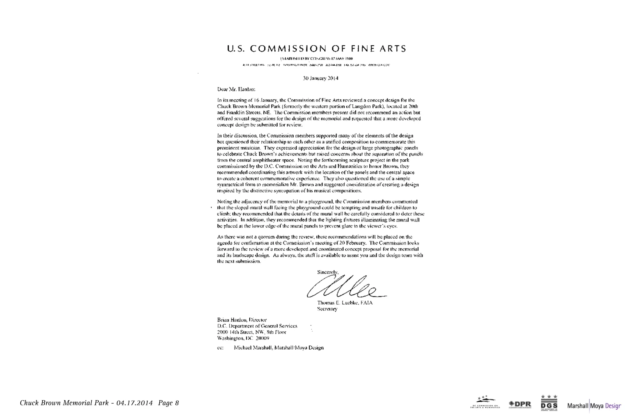 Chuck Brown Memorial Park - 04.17.2014 Page 8
 