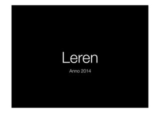 Diawww.atrivision.com
B-Learning Platform
Leren
Anno 2014
 