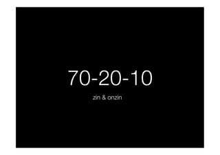 Diawww.atrivision.com
B-Learning Platform
70-20-10
zin & onzin
 