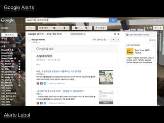 Google Alerts
Alerts Label
 