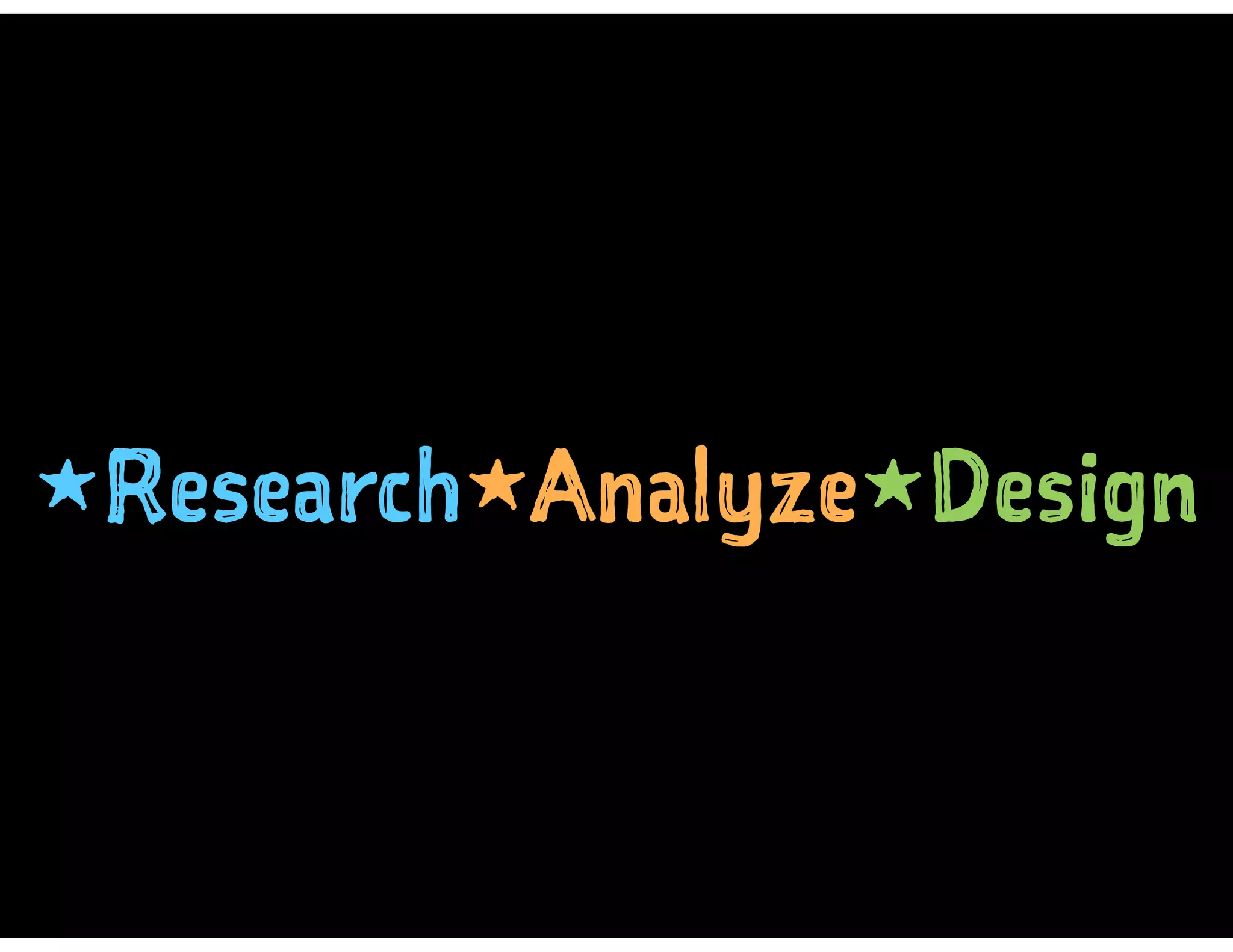 1Research1Analyze1Design
 