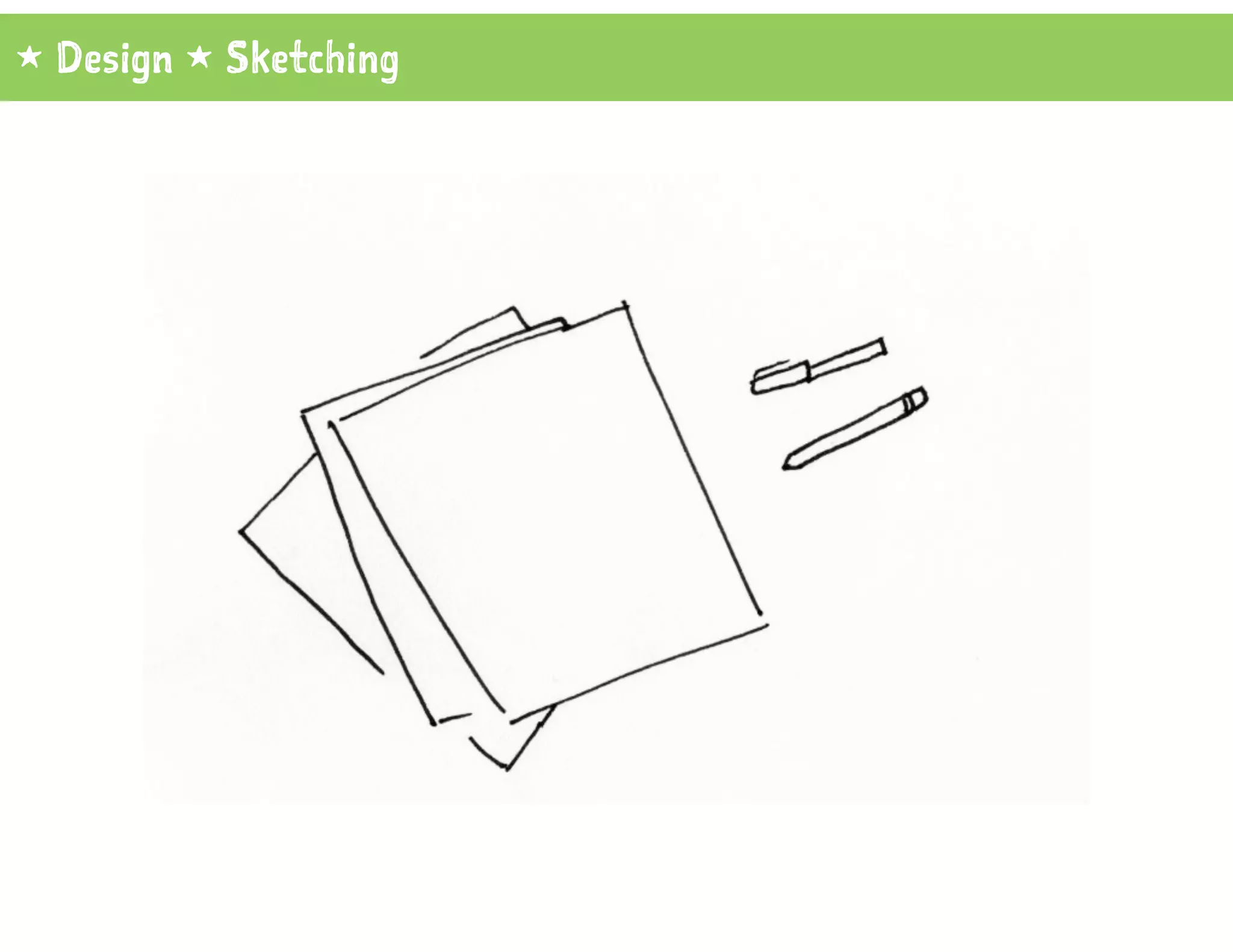 1 Design 1 Sketching
 