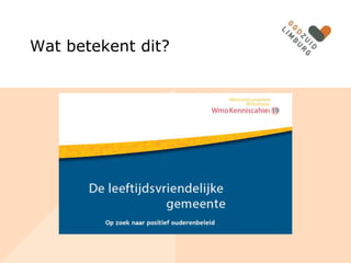 Wat betekent dit?
 