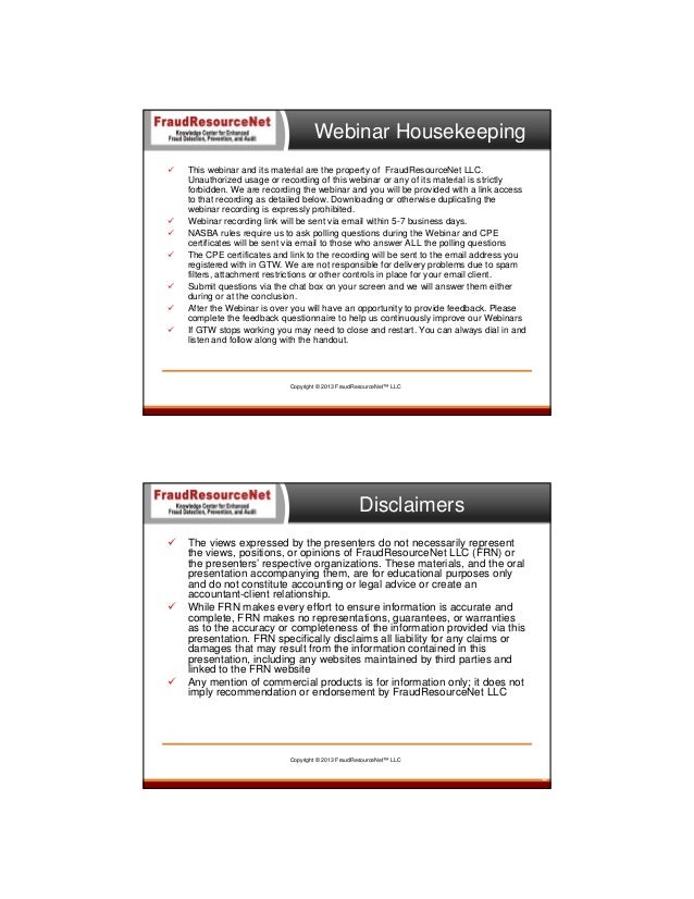 Effective General Ledger And Journal Entry Fraud Detection