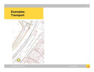 Exemples:
52
Transport
Jornada SPGIC 2014 24-abril-2014
 