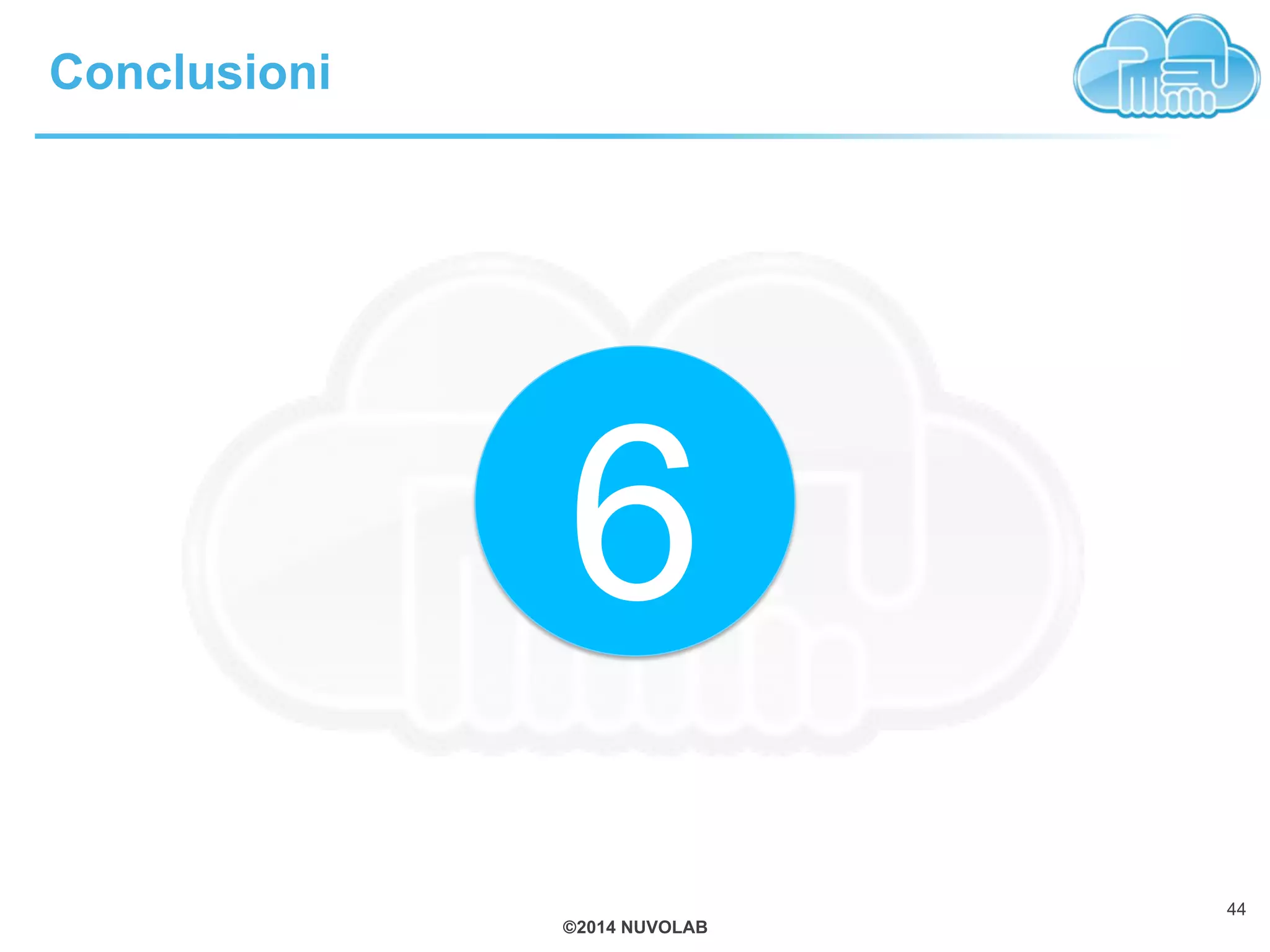 ©2014 NUVOLAB
Conclusioni
6
44
 