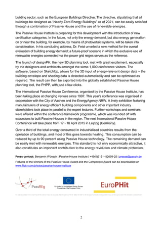 Passive House Conference | PDF