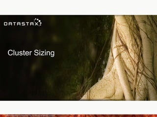 Cluster Sizing
©2014 DataStax Confidential. Do not distribute without consent. 19
 