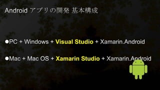  Visual Studio
 Xamarin Studio
 